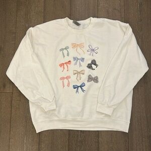 Taylor Swift Eras Bow Sweatshirt